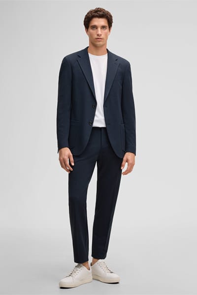 Modulaire pantalon Tius, marineblauw