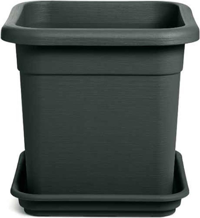 Elezza Decor Quadro Plantenbak L38 x B38 x H35 cm - Antraciet