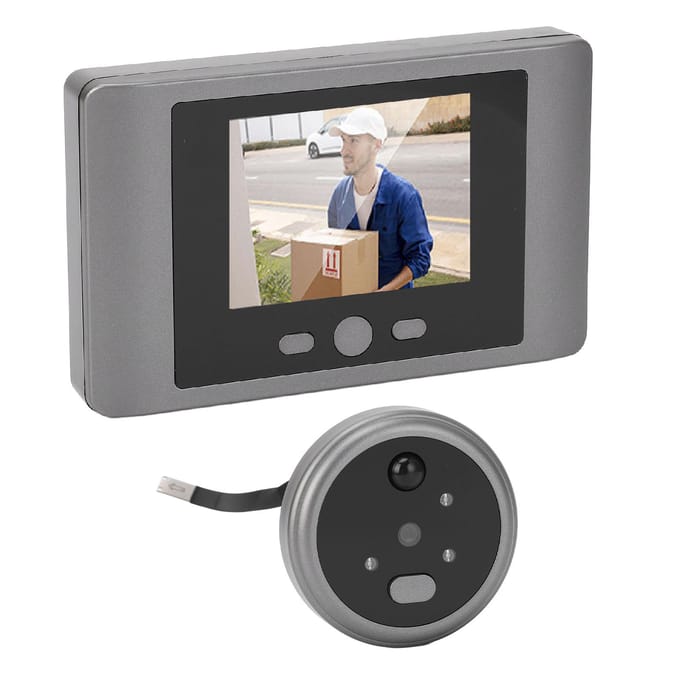 Kijkgaatje Camera 2,8 inch Kleurenscherm PIR Bewegingsdetectie Menselijke Detectie Oplaadbaar Digitale Deur