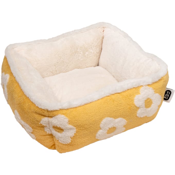 TIAKI hondenbed Bloem - 47x47x21cm, vierkant hond