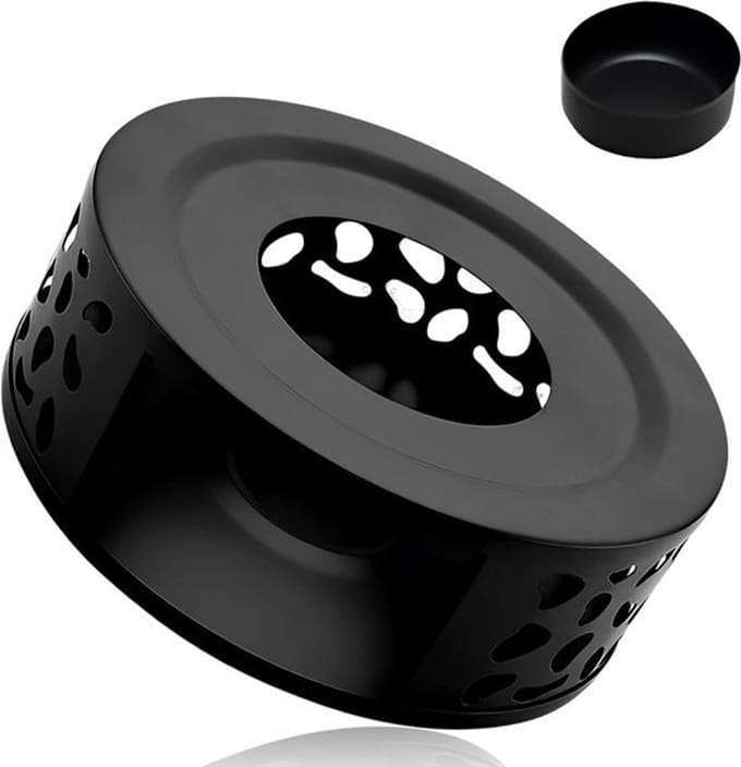 Stoofje Theewarmer - RVS theelichtoven - Perfect voor theepot