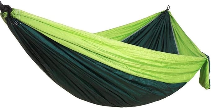 Draagbare Hangmat - Schommel Relax - Buiten Ontspannen - Waterdicht Doek - Compact Formaat - Blauw