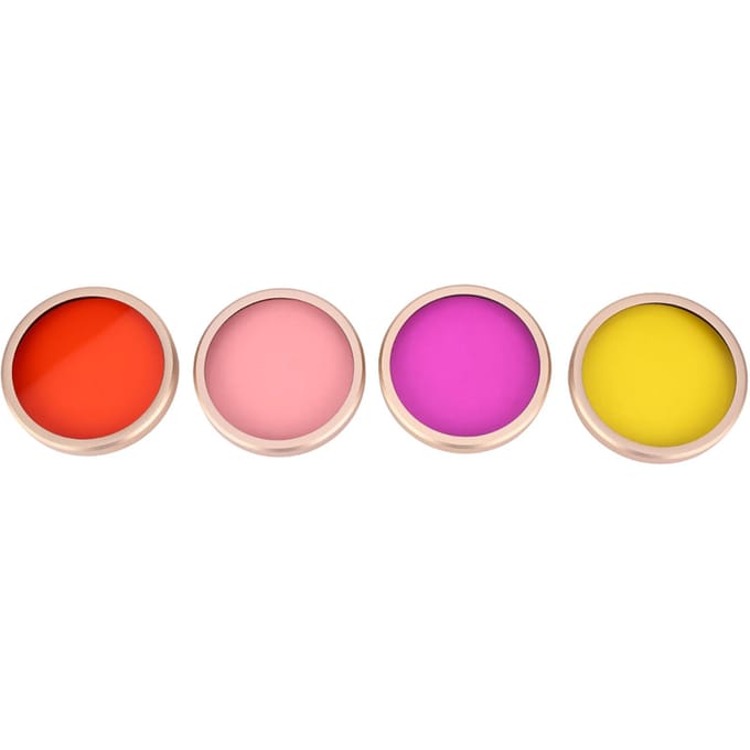 JSR Junestar Filtre d'objectif de plongée étanche 4 couleurs Kit de couverture de boîtier étanche pour DJI Osmo Pocket multi