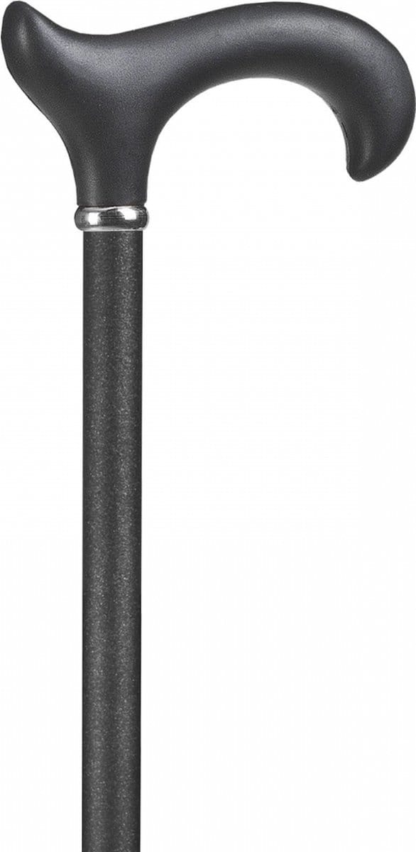 Wandelstok Able2 soft derby handvat zwart