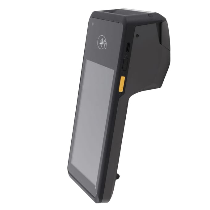 Scanner de codes-barres portable Ordinateur mobile Écran tactile 5,0 pouces 4G LTE 5G WiFi Bluetooth NFC Lecteur de codes-barres portable pour black