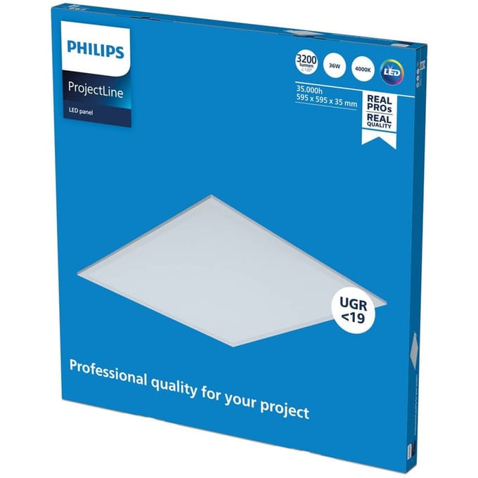 Philips LED ProjectLine 8719514955295 LED-paneel 36 W Natuurwit Wit