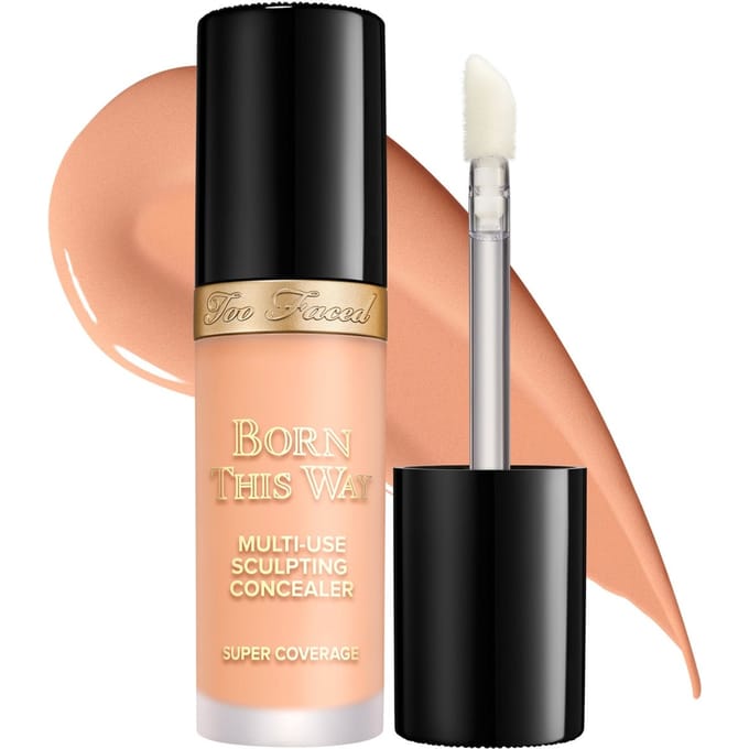 Too Faced Born This Way Super Coverage Multi-Use Concealer 13.5ml (Various Shades) - Nude