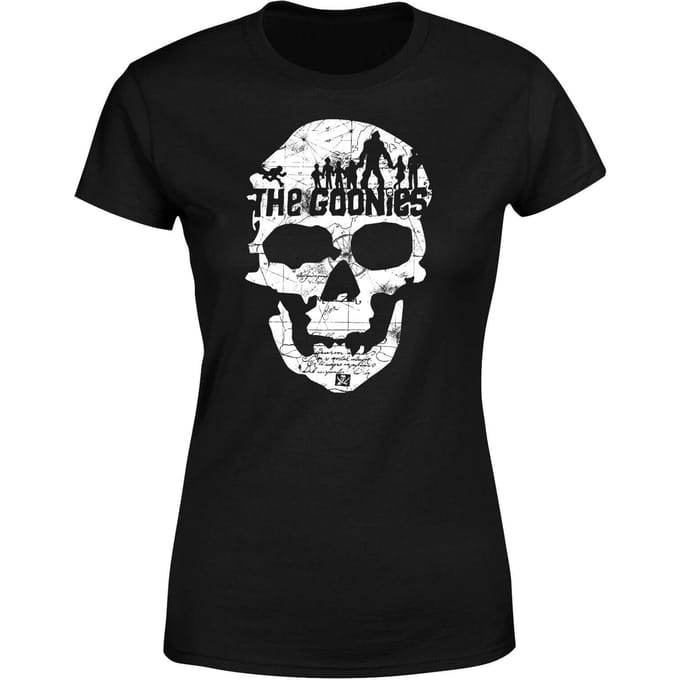 The Goonies Skeleton Key Women's T-Shirt - Zwart - S