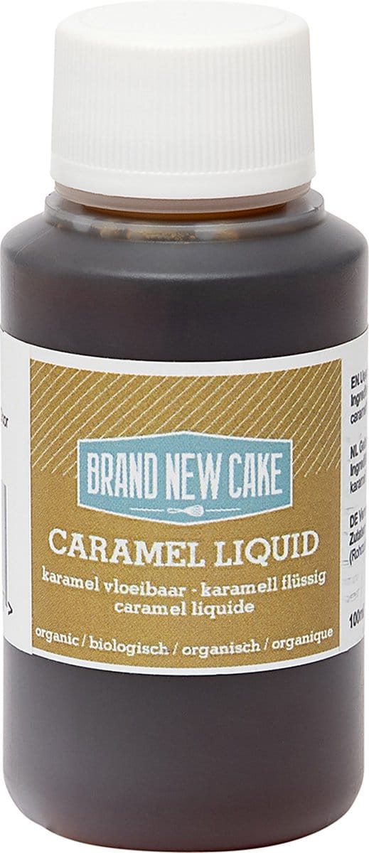 BrandNewCake Caramel Vloeibaar Biologisch 100ml**