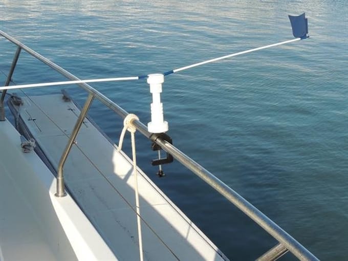 Beugel voor StopGull luchthaspel