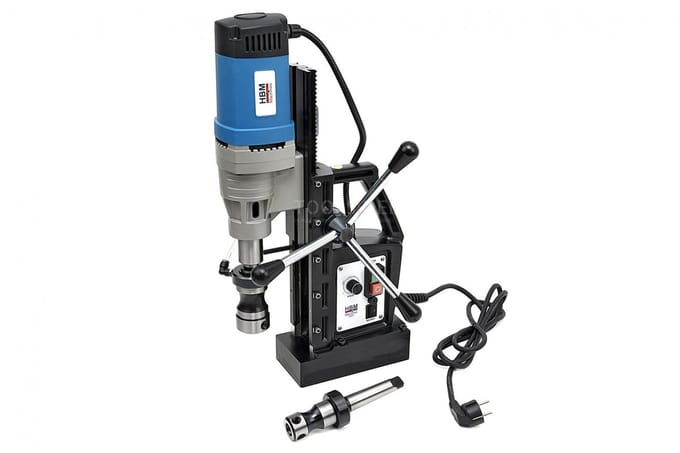 HBM Professionele Magneetboormachine 80 mm, Variabel Toerental, 16.700 N, 1.950 W, 230 V