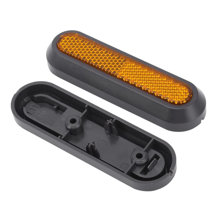 Cache Décoratif de Roue Arrière de Scooter Bande Réfléchissante avec Vis pour Xiaomi M365PROPRO2 orange