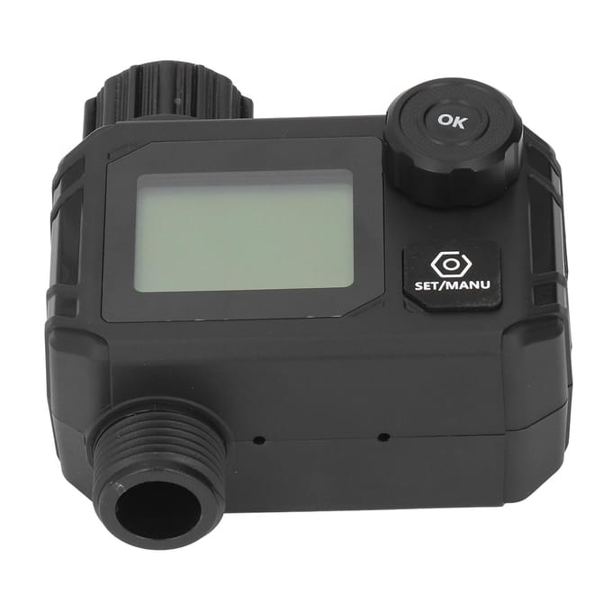Sproeier Timer NH3/4 Inch Programmeerbaar IP55 Waterdicht Automatische Irrigatie Controller Buiten gray