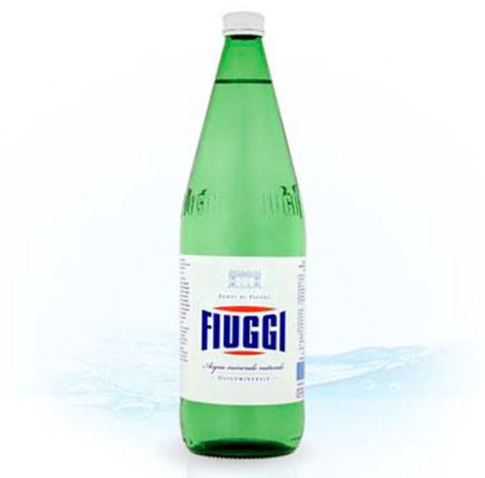 FIUGGI | Therapeutische Mineraalwater uit Italië 1 liter (Glas)