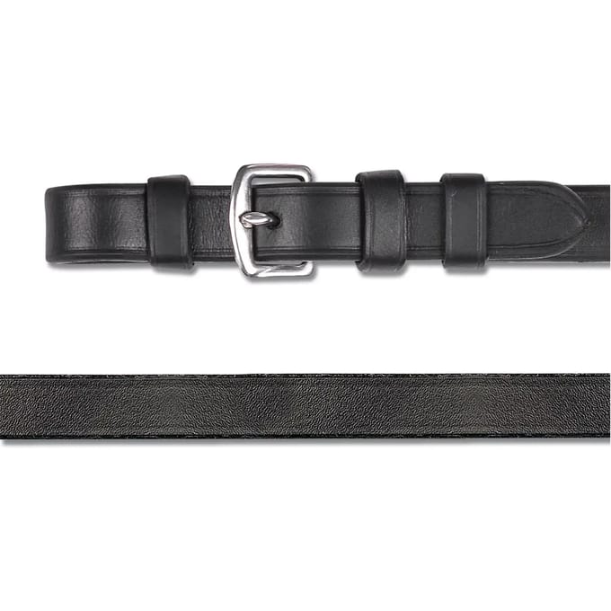 Waldhausen Waldhausen X-Line dubbele leren teugels Full Zwart