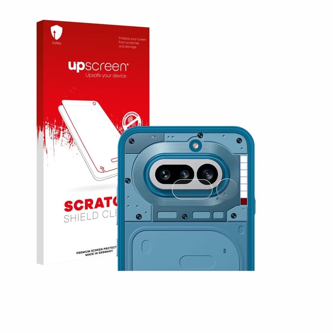 upscreen - Screenprotector voor Nothing Phone (4a) (ALLEEN Camera Lens) - Folie Beschermfolie transparant