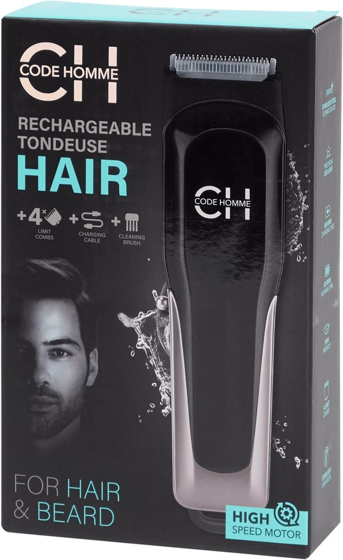 Code Homme -Tondeuse - oplaadbaar