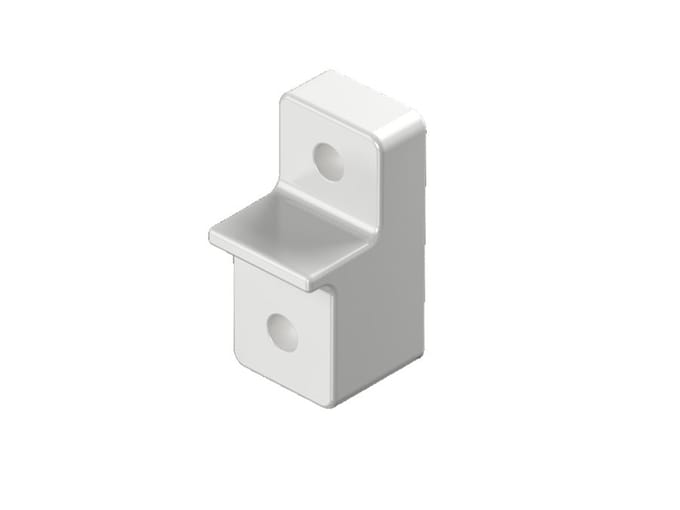 AX Wand Bevestigingsbeugel-Set RAL 7035 - 1485400 [4 Stukken]