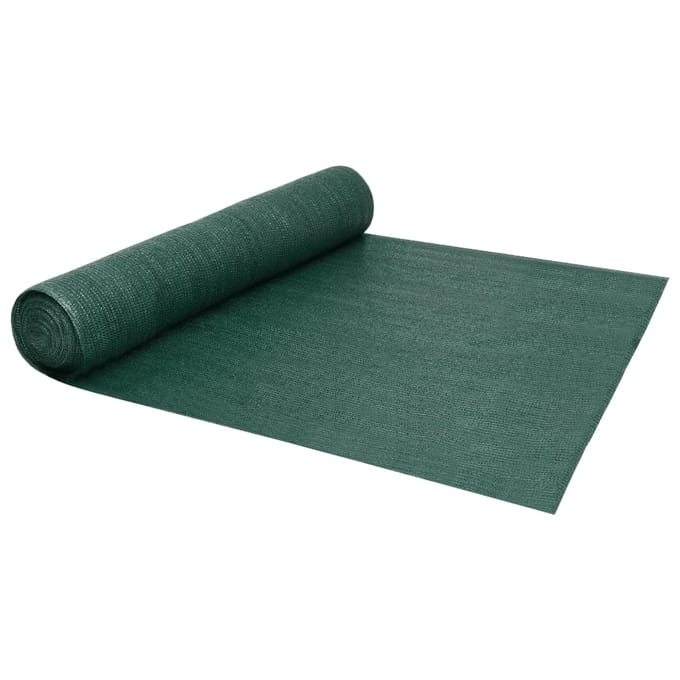 vidaXL - Privacynet - 150 - g/m² - 1x25 - m - HDPE - groen