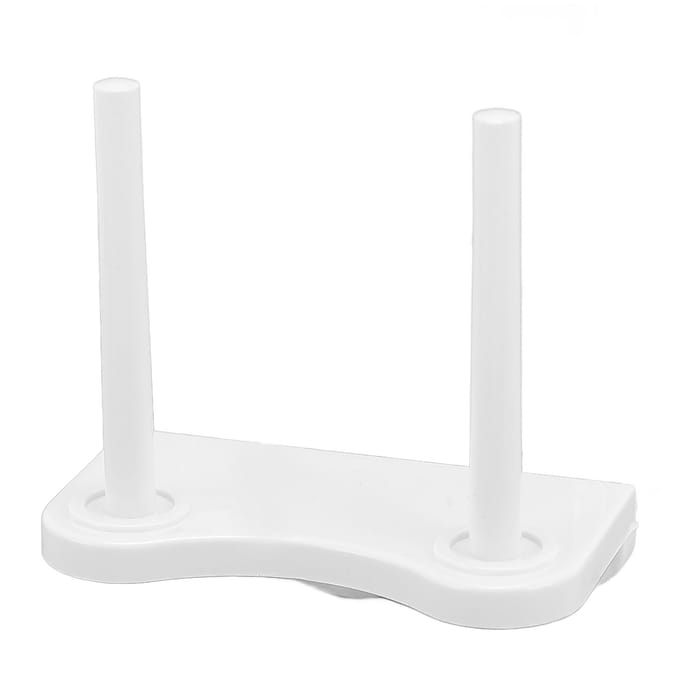 Dubbele Kolom Spoelhouder Plastic Draadopwindstandaard voor FEIYUE 811 Huishoudnaaimachine white