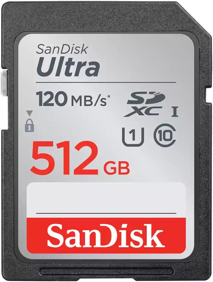 SD Geheugenkaart SanDisk SDSDUN4-512G-GN6IN