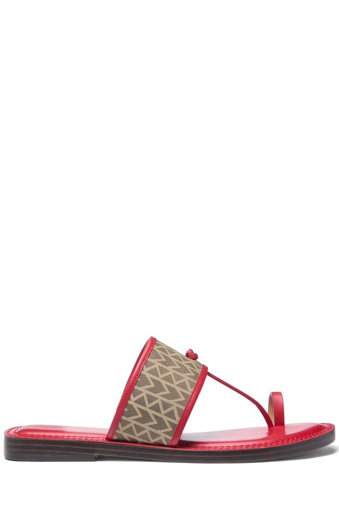 Michael Kors Ashtin Sandal Multi Taglia: 38 | Infradito Outlet | Donna | Marrone