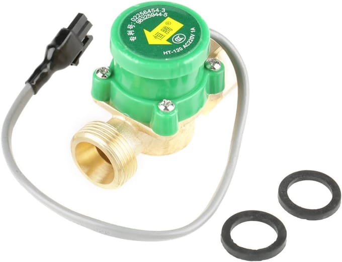 Pomp Schakelaar - Waterflow Sensor - Douche Verwarming - Automatische Bediening - G 3/4 Inch