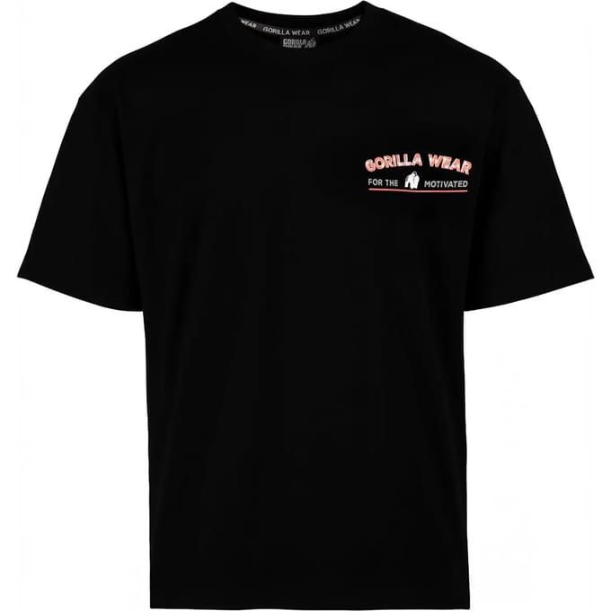 Gorilla Wear Macon Oversized T-shirt - Zwart - M