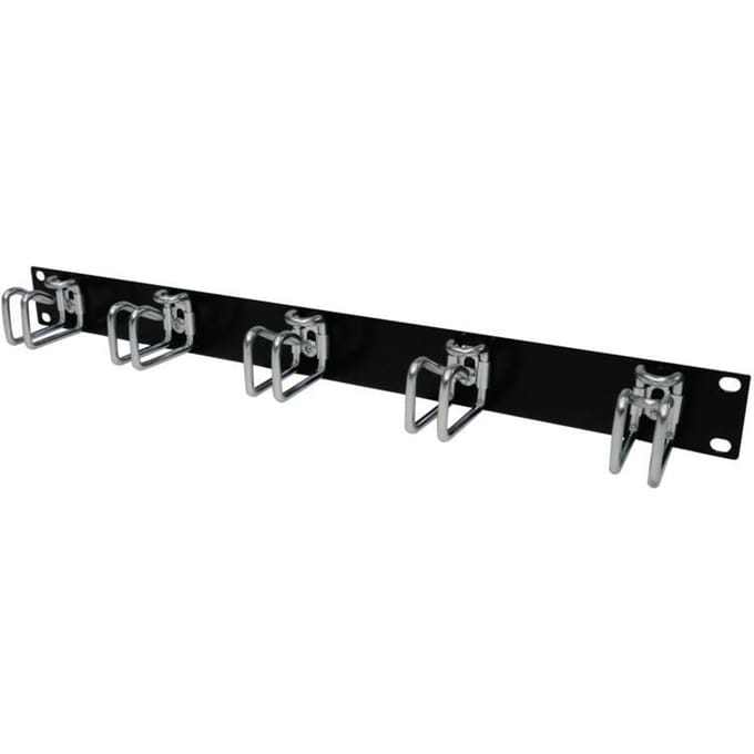 Rittal 5502.205 19 inch Kabelgeleiding voor patchkast 1 HE Zwart