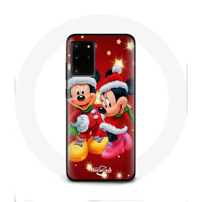 Coque - Maniacase - Samsung Galaxy S11 Plus - Mickey Mouse - Souple - Protection et décoration noir