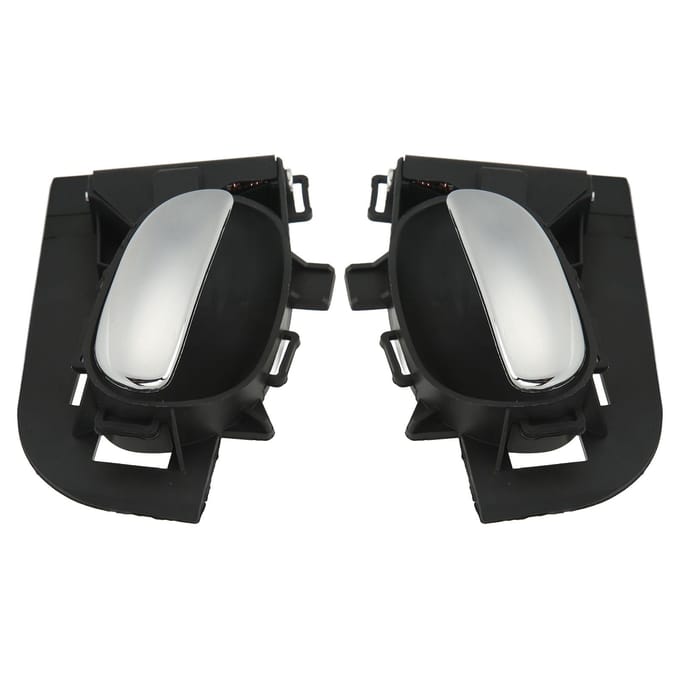 1 Paar Interieur Deurklink Autodeur Binnenklink Vervanging voor Peugeot 206 207 white