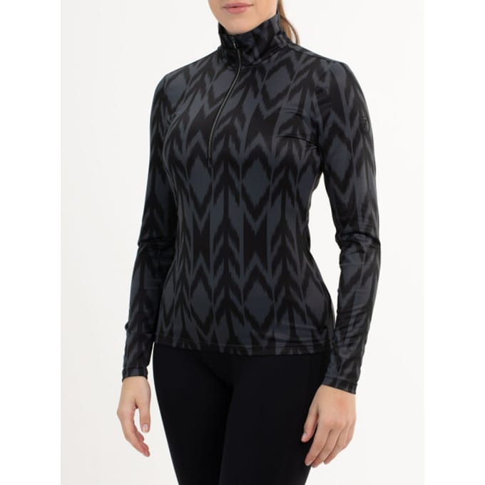 FALCON - pasqualina - Skipully met rits dames - Antraciet