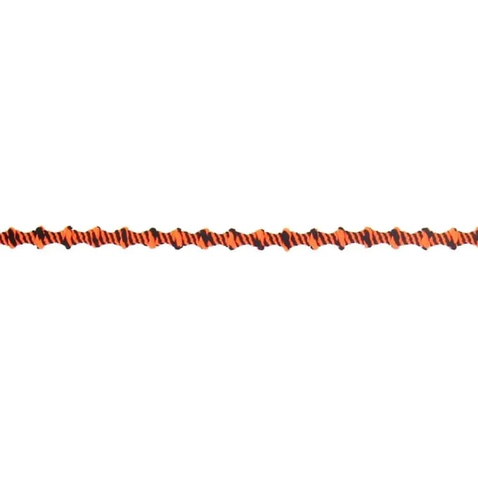 Xtenex X300 Elastische Veter 75cm Black-Orange