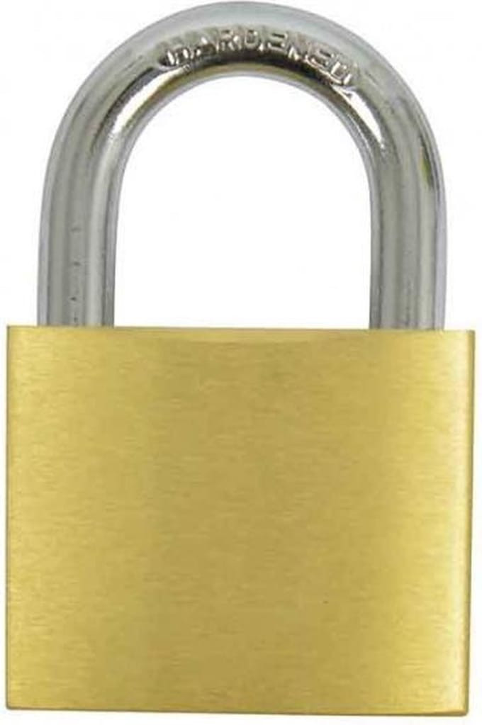 hangslot 60 x 10 mm goud