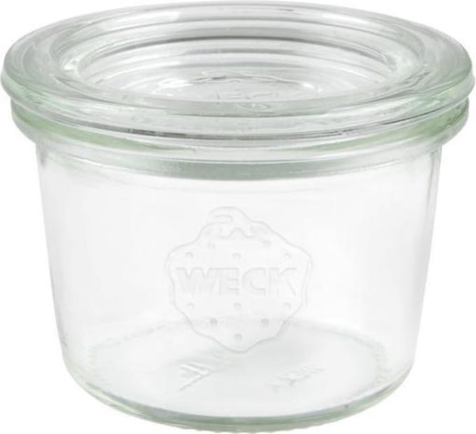 WECK 80 Mini-stormglas 12 stuks 80 ml zonder ringen en klemmen