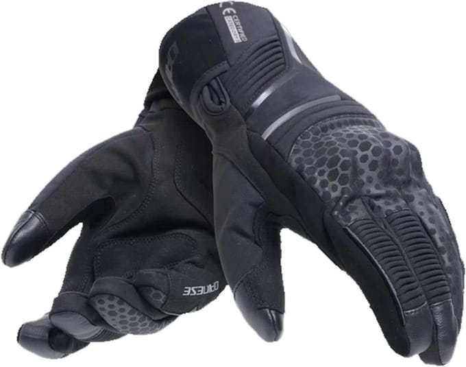 Dainese Tempest 2 D-Dry Short Thermal Handschoenen Zwart - Handschoen