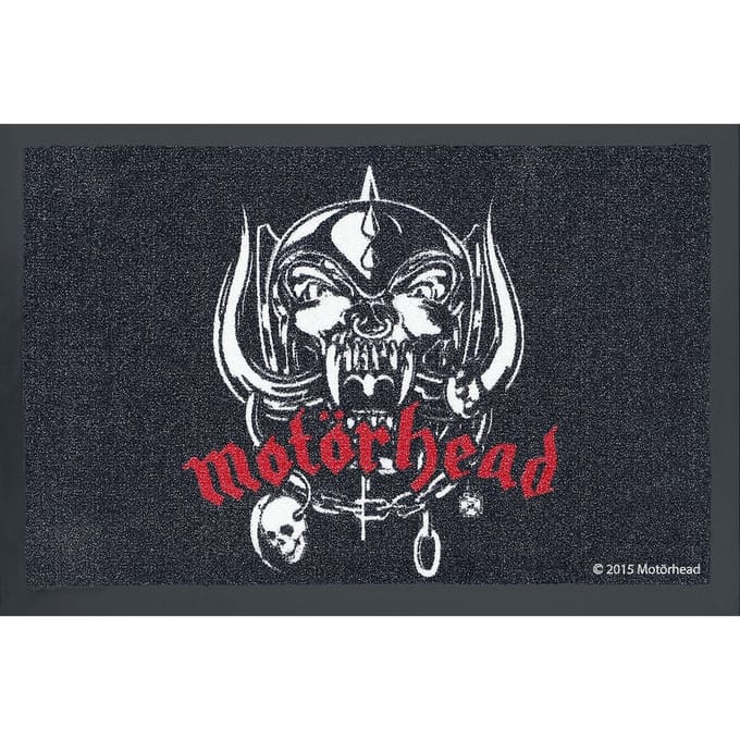 Motörhead Snaggletooth Unisex Deurmat - zwart - Standard