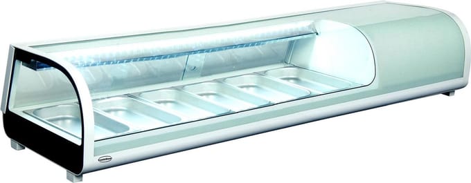 Combisteel Sushivitrine 62L