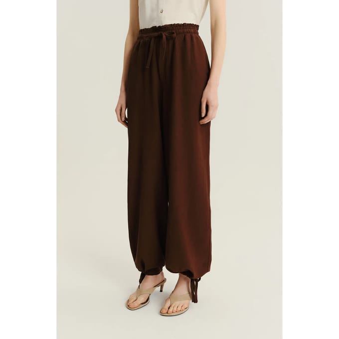 Linnen en viscose broek dames Greenpoint