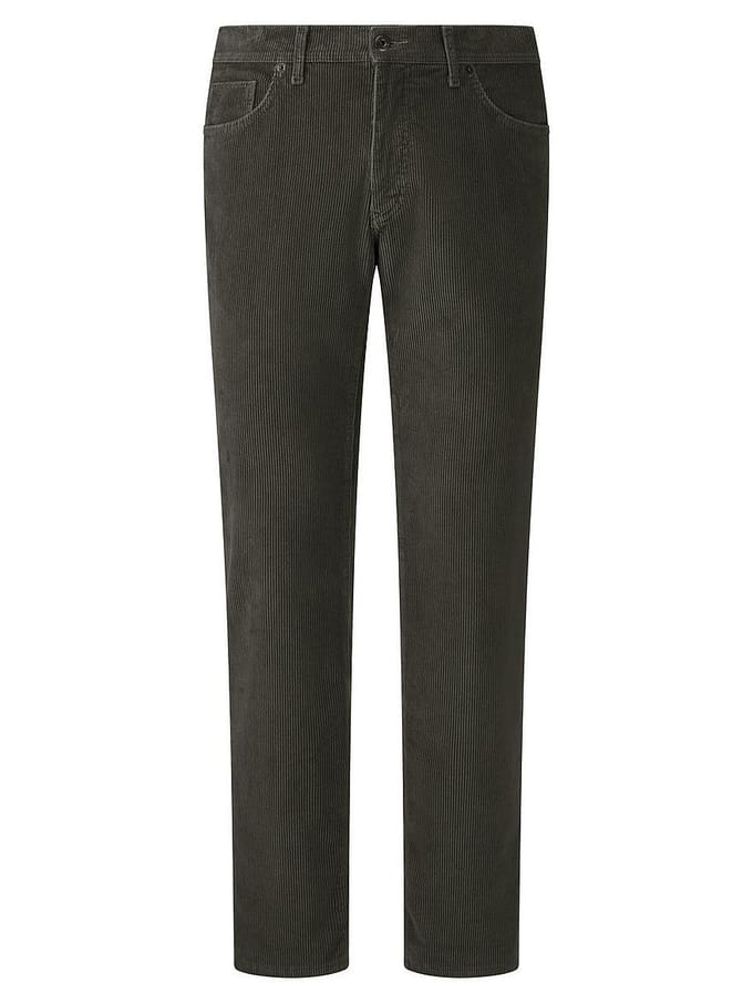 Cordbroek Van Brax groen