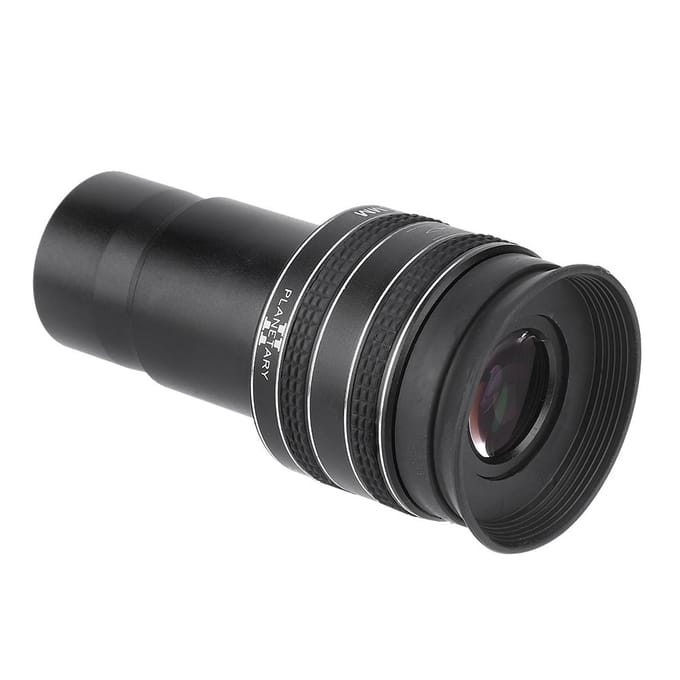 Oculaire planétaire 1,25 pouce 58 degrés 2,5 mm pour télescope astronomique monoculaire gray