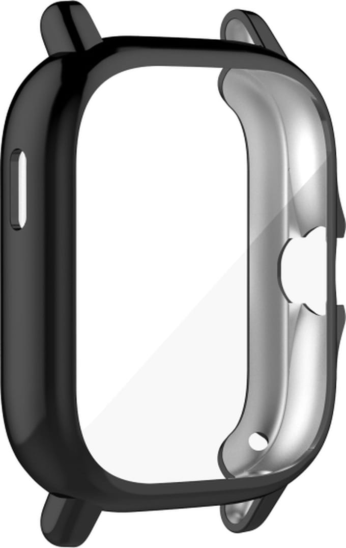 Screenprotector watch case - hoesje - geschikt voor Amazfit GTS 2 - zwart