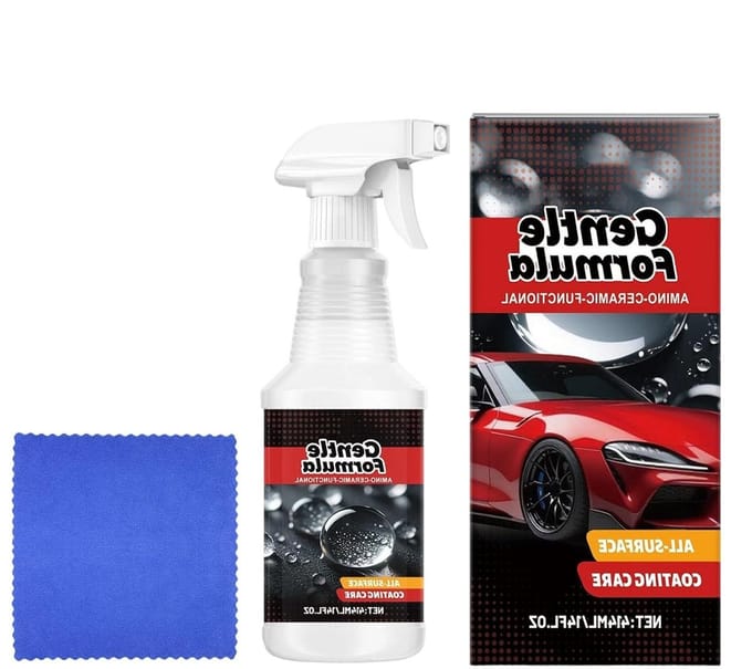 Keramische Coating Set - Auto Bescherming - Lak Herstel - Hydrofobe Barrière - 414 ml - Transparant