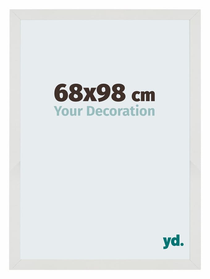 Your Decoration - Fotolijst 68x98 cm - MDF - Wit Mat - Mura