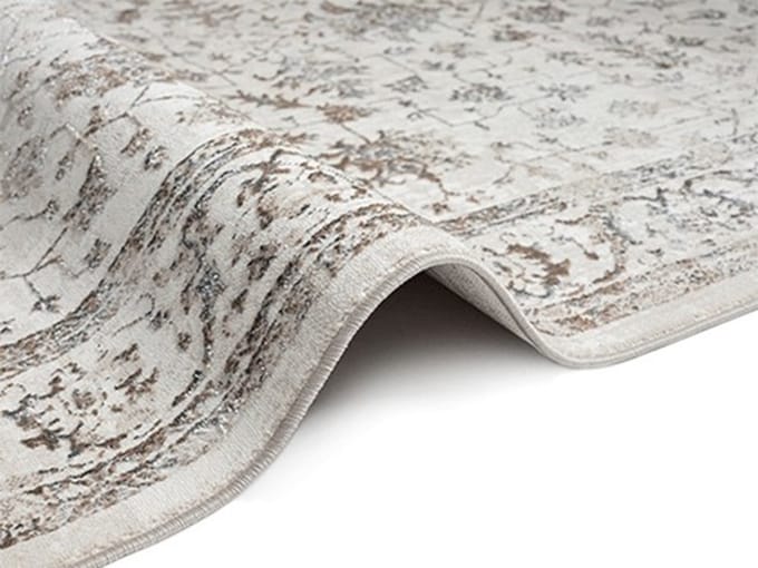 Karpet24 Creation - Luxe Crème Vloerkleed met Oosterse Stijl-80 x 150 cm