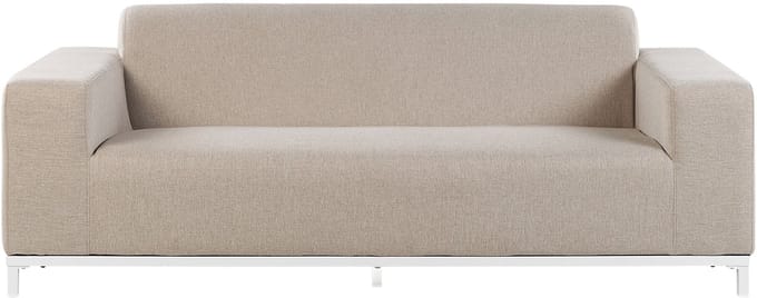 ROVIGO - Tuinbank - Beige/Wit - Polyester