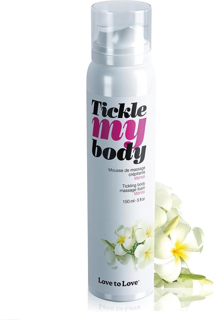 Tickle my Body - Massagemousse - Kaapse Jasmijn