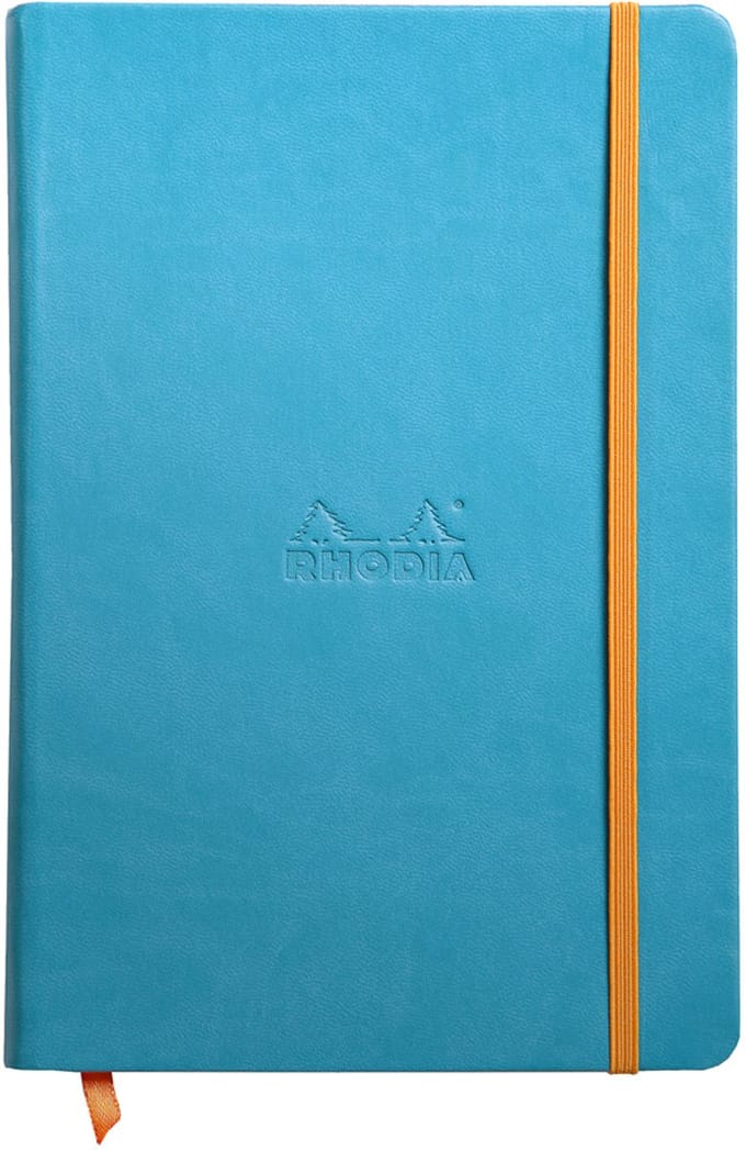 Rhodia 118748C schrijfblok & schrift A5 96 vel Blauw