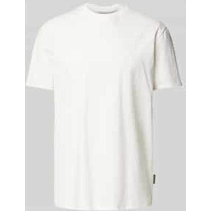 T-shirt met labeldetail