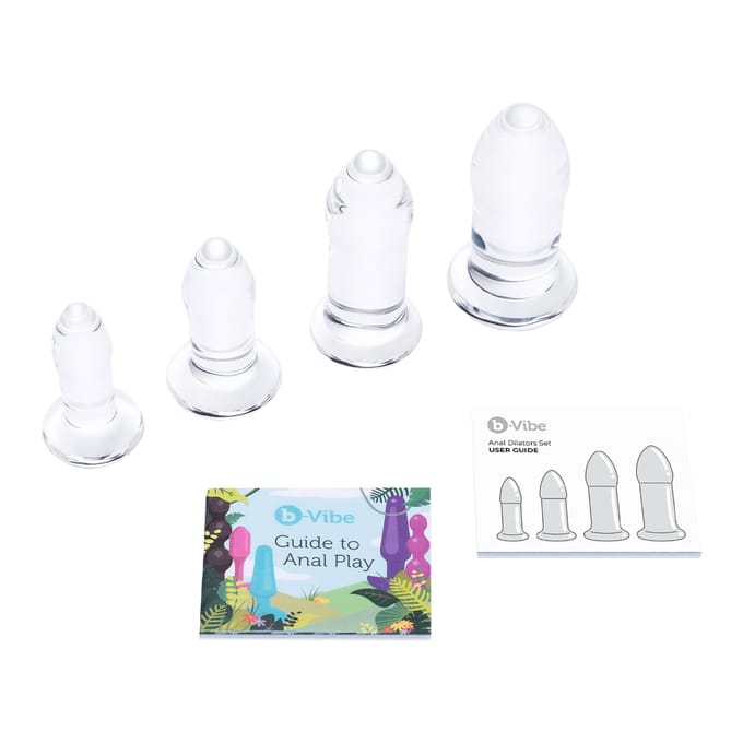 'Anal Dilators Set', 4 delig, 8,3   11,6 cm